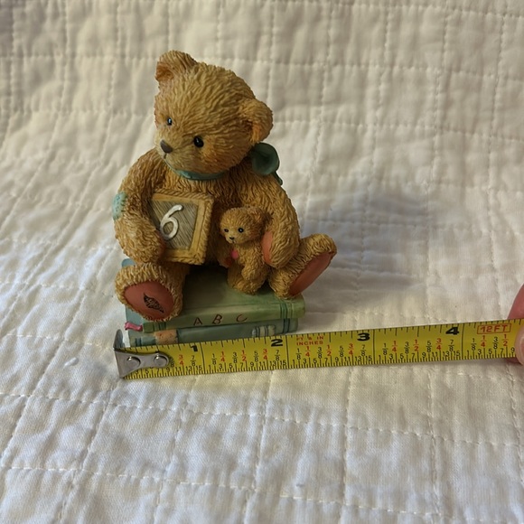Cherished Teddie Bear Figurine- “Chalking Up Six Wishes” - Picture 7 of 9